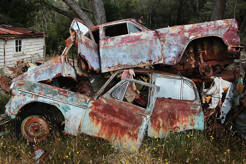 Smash Palace : Car Wreckers : Horopito : New Zealand : Richard Moore : Journalist : Photographer :